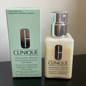 NWT CLINIQUE Dramatically Different Moisturizing Lotion with pump new in box